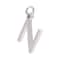 12 Pack: Sterling Silver Alphabet Charm by Bead Landing™
